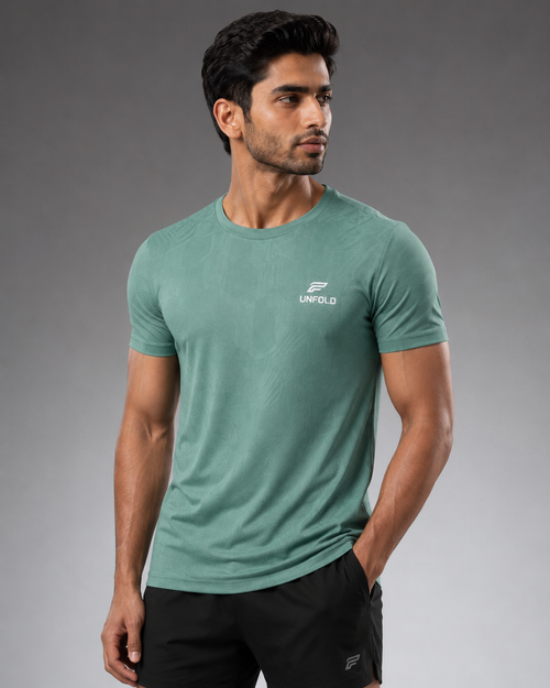 MEN-ESSENTIAL-T-SHIRT (BLUE-OIL)