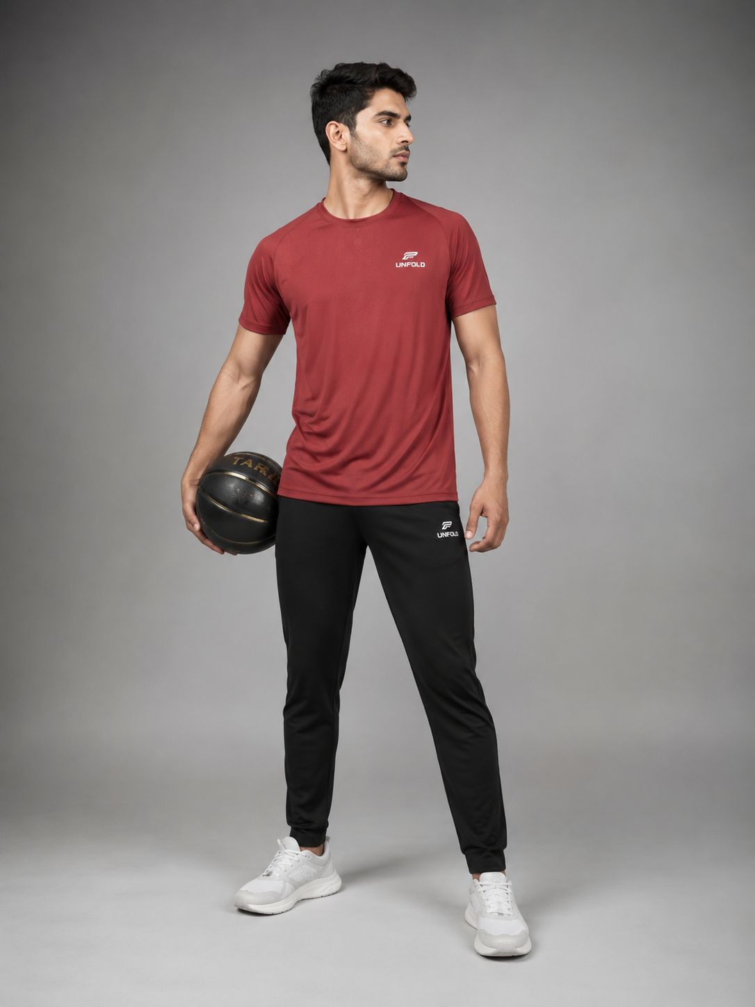 MEN-ESSENTIAL-T-SHIRT (DARK-RED)