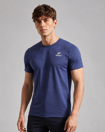 MEN-ESSENTIAL-T-SHIRT (NAVY-BLUE)