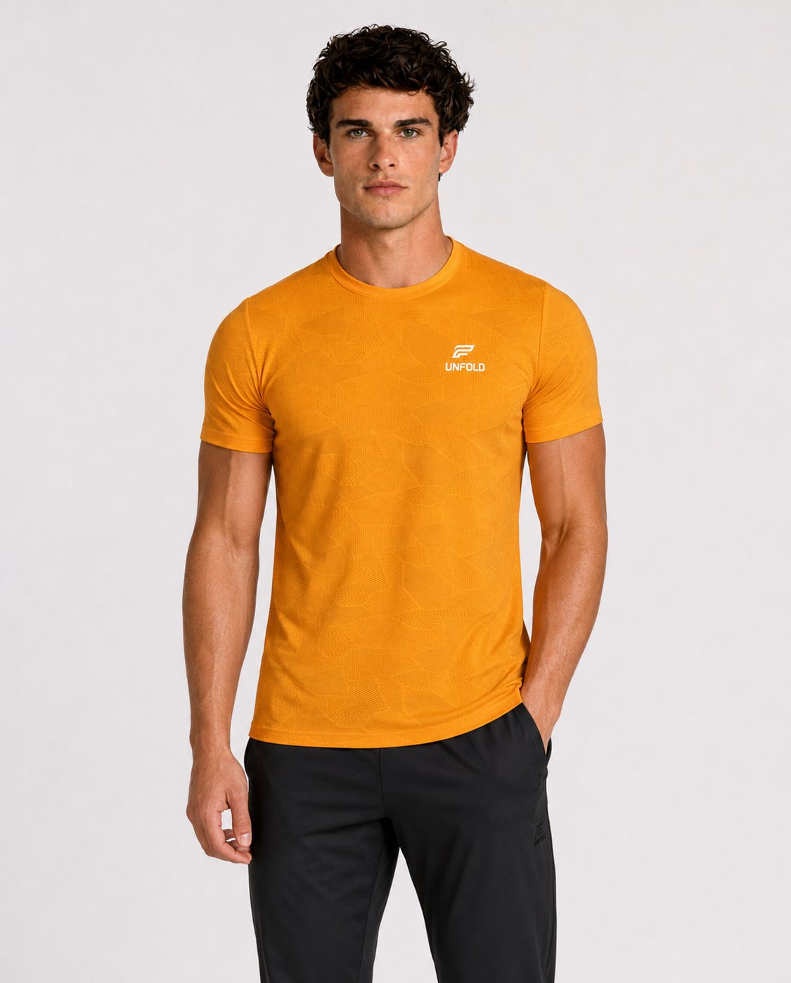 MEN-ESSENTIAL-T-SHIRT (ORANGE)