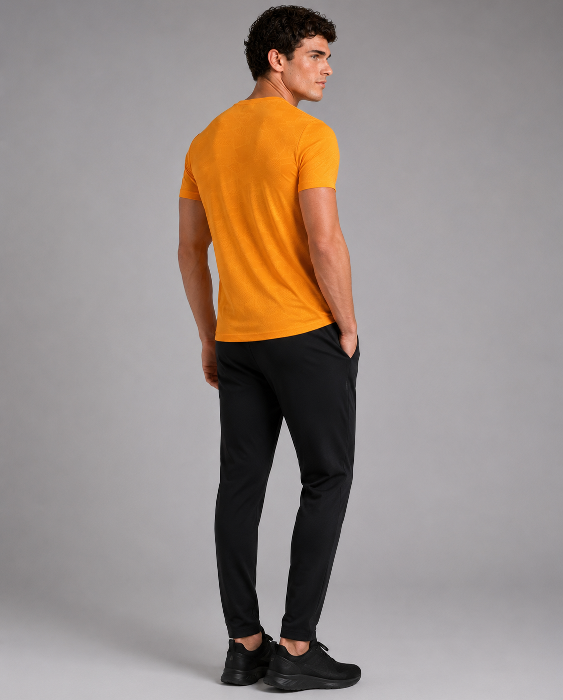 MEN-ESSENTIAL-T-SHIRT (ORANGE)