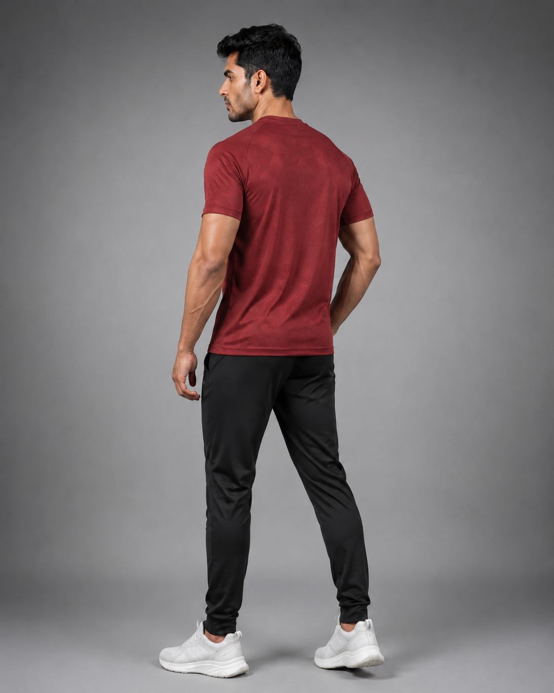 MEN-ESSENTIAL-T-SHIRT (DARK-RED)